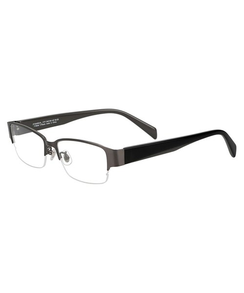 Zoff 伊達メガネ メガネ 眼鏡 ウェリントン型 メガネ｜メガネ