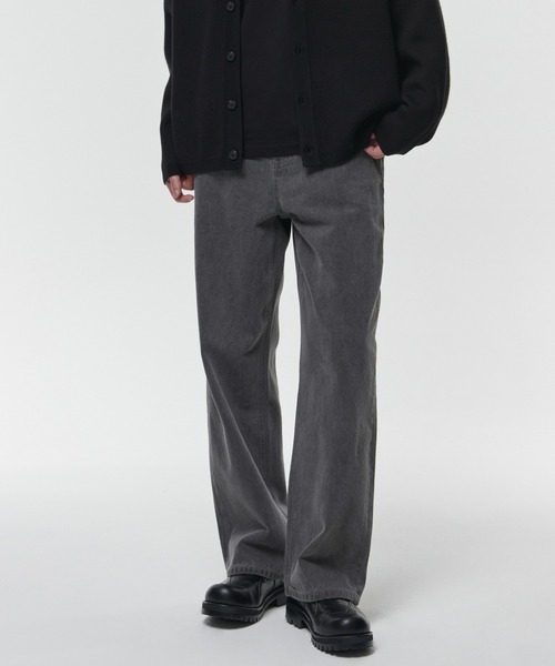 MUSINSA STANDARD MEN'S_ワイドデニムパンツ_5色 MUSINSA STANDARD MEN'S_ブラッシュワイドデニムパンツ_3色