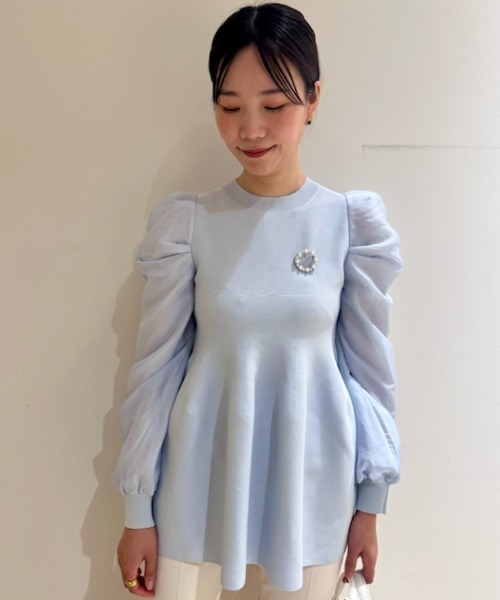 「CELFORD」 長袖ニット FREE ブルー レディース