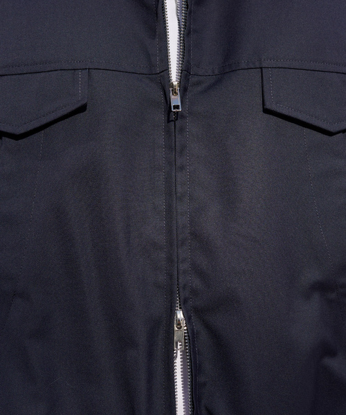 Regen Glanz」 ジップアップブルゾン MEDIUM ネイビー メンズ Regen