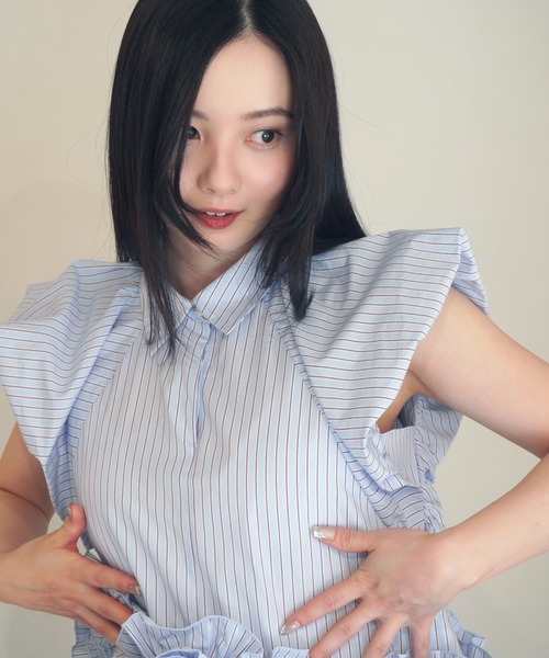 フラワーモチーフブラウス(F WHITE): TOPS