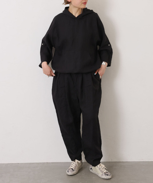 journal standard luxe｜リネン フードプルシャツ | Rakuten