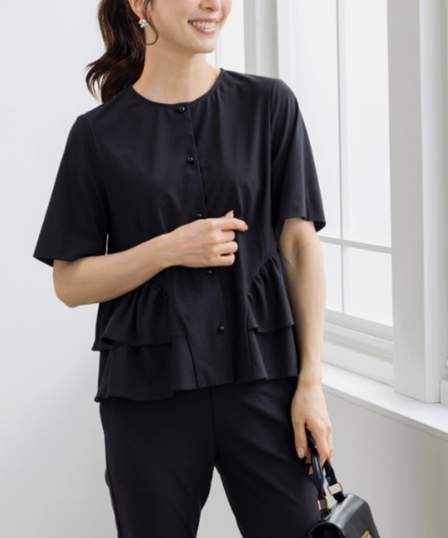 Sono tシャツ 「SONO/ソーノ」「Summer Stretch」フロートギャザー