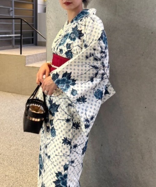 KEITA MARUYAMA（ケイタマルヤマ） 浴衣 × Ameri IVORY FLOWER YUKATA