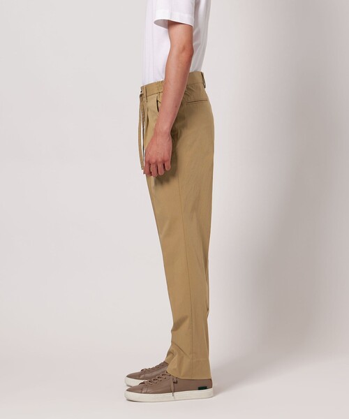 UNITED ARROWS  1プリーツ イージースリムテーパード パンツ BEAUTY＆YOUTH UNITED ARROWS スラックス HI-LINE スパイバー 1