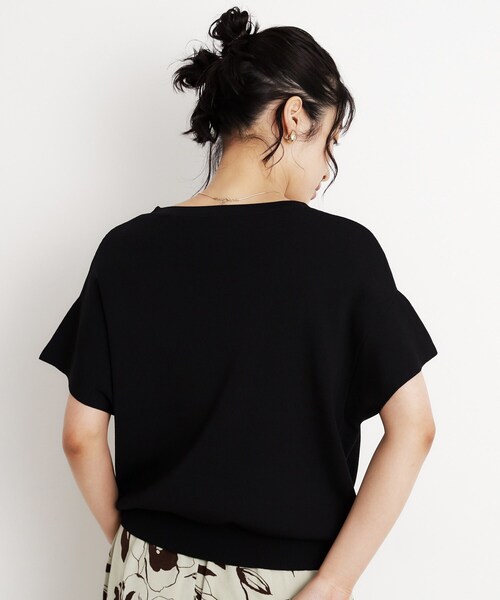 THE SHOP TK ニット セーター さらさらフレアスリーブサマー