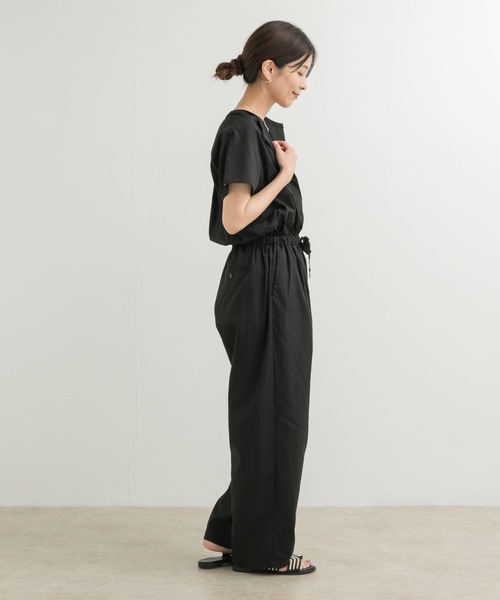 URBAN RESEARCH DOORS サロペット オーバーオール リネンMIX