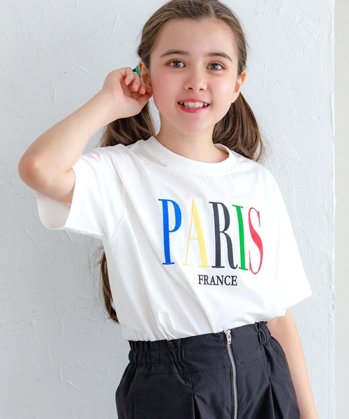 coca（コカ） tシャツ キッズ 親子お揃いベーシックプリントTシャツ