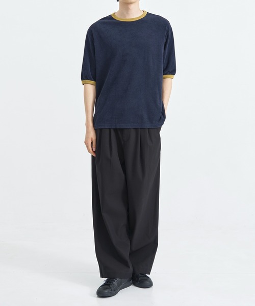 新品タグ付き【MARKAWARE】マーカウェアウール混グレースラックス　サイズ1 markaware スラックス 「MARKAWARE/マーカウェア」別注 TRIPLE