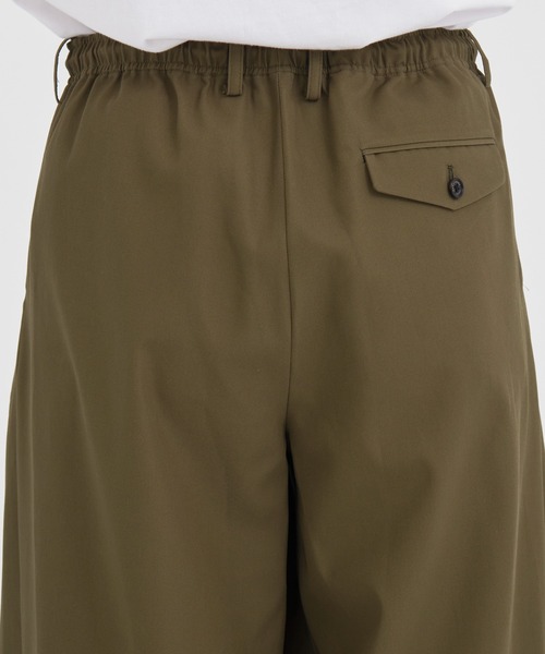 パンツ MARKAWARE PLEATED WIDE TROUSERS markaware スラックス 「MARKAWARE/marka」別注 TRIPLE PLEATED