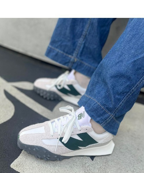 [New Balance] low cut спортивные туфли 23.5cm серый мужской 