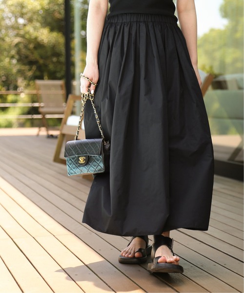 Deuxieme Classe ブラック フレア スカート Deuxieme Classe 「Deuxieme Classe」 フレアスカート