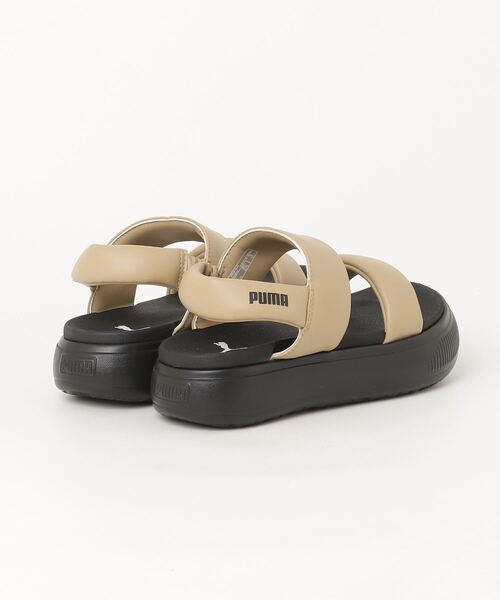 [PUMA] Flat сандалии 24cm бежевый женский 