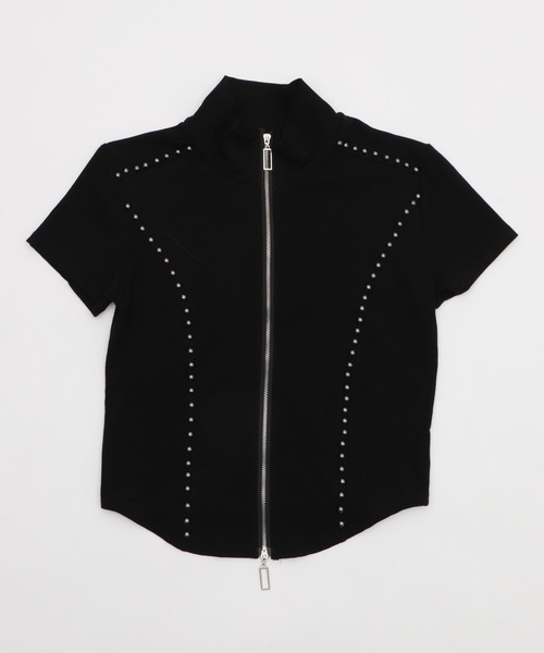 tシャツ スタッズZIPトップ レディース : ZOZOTOWN Yahoo!店 - 通販
