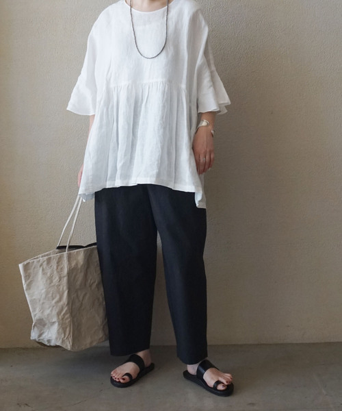 JOURNAL STANDARD LUXE ブラウス シャツ 「追加」60リネン