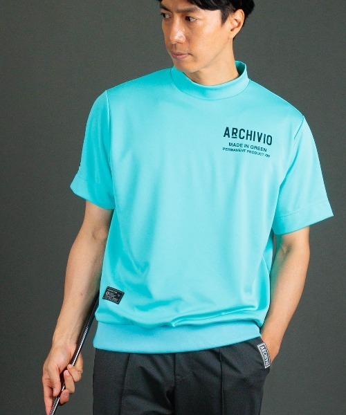アルチビオ　メンズモックネックシャツ　サイズXL UVカット　吸汗速乾 archivio（アルチビオ） tシャツ 「MENS」「メンズ」UV速乾モック