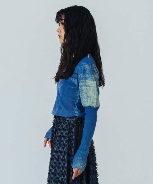 ROSE BUD（ローズバッド） ニット セーター (mici)VOLUME SLEEVE KNIT