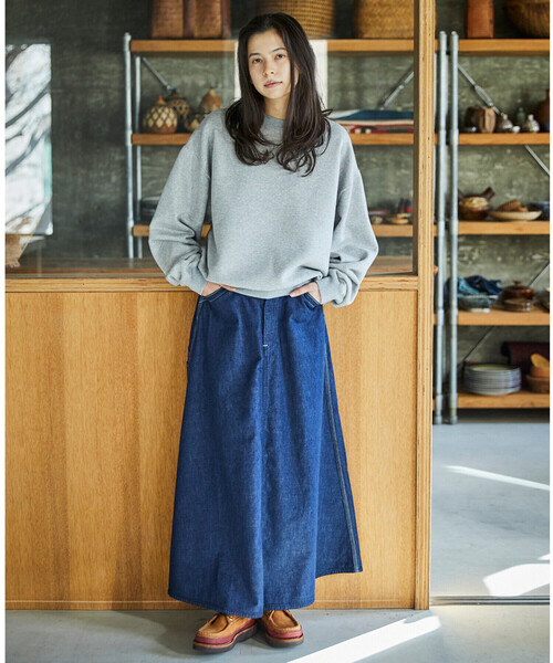 orSlow（オアスロウ） デニムスカート | DENIM PAINTER LONG SKIRT
