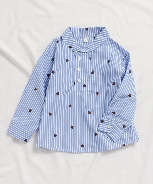 TODAYFUL 刺繍シャツ　キッズ TODAYFUL(トゥデイフル) / Life's online store（ライフズ