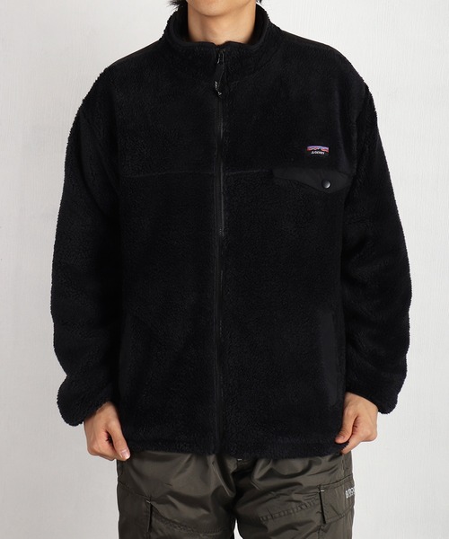 GERRY（ジェリー） コート ジャケット ソフトボア ナイロン切替