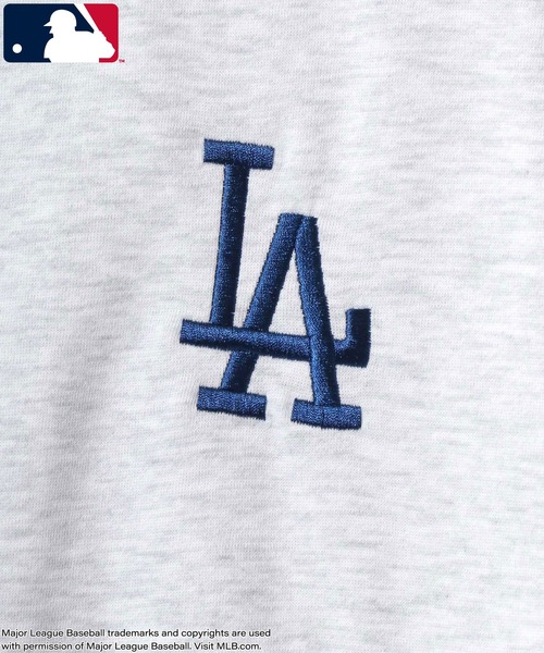 トレーナー スウェット 裏起毛 MLB/メジャーリーグベースボール 別注 オーバーサイズ 裏起毛 ロゴ ワッペン ワンポイント刺繍 スウェット トレーナー/レデ… | MLB | 16