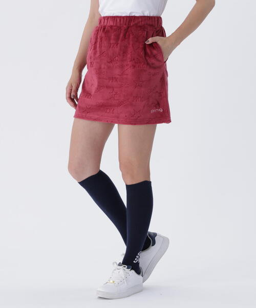 PING（ピン） スカート 「PING APPAREL」全方向ストレッチ ベロアジャ