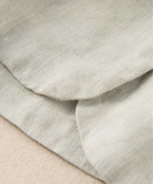 「BLANC FICELLE」 「xi ran」テーラードジャケット M ナチュラル レディース_画像8