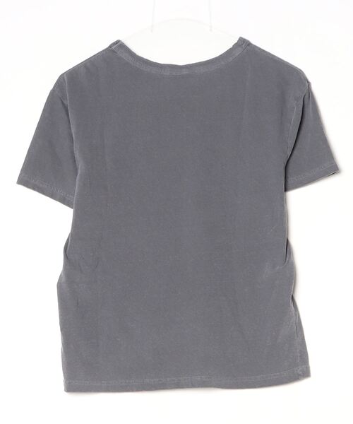 「NKNIT」 刺繍半袖カットソー 2 グレー レディース_画像2