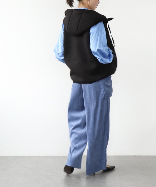 Jines（ジネス） ダウンベスト ベスト ステッチレスダウンベスト