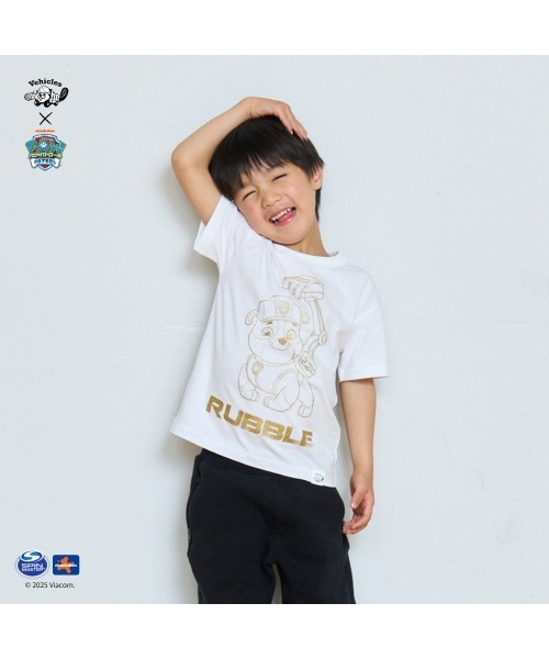 Vehicles（ビークルズ） tシャツ パウパトロール 子供服 キラキララメ