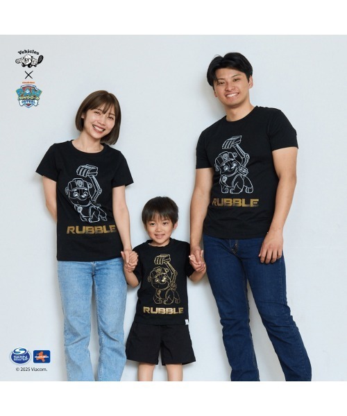 Vehicles（ビークルズ） tシャツ パウパトロール 子供服 キラキララメ