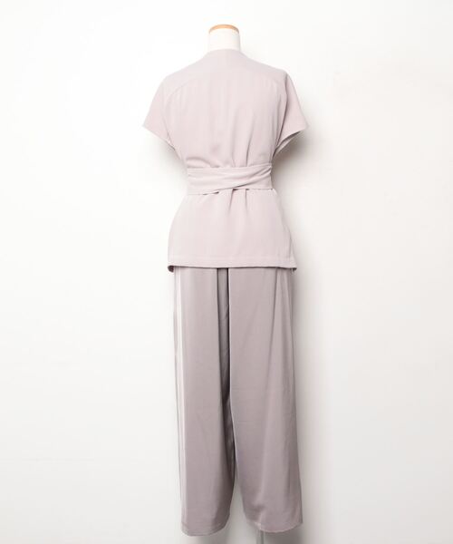 「DRESS LAB」 セットアップ M グレイッシュベージュ レディース_画像2