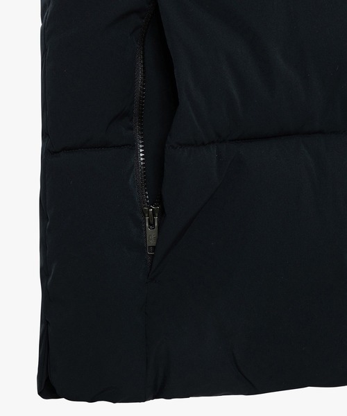 ダウンベスト ベスト 撥水 PRIMALOFT プリマロフト中綿 インサレーション ノースリーブパフベスト レディースの画像