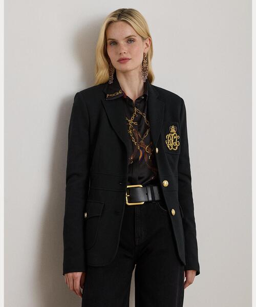 レディース　ラルフローレン　黒ブレザー　テーラードジャケット LAUREN RALPH LAUREN（ローレン ラルフローレン） ジャケット