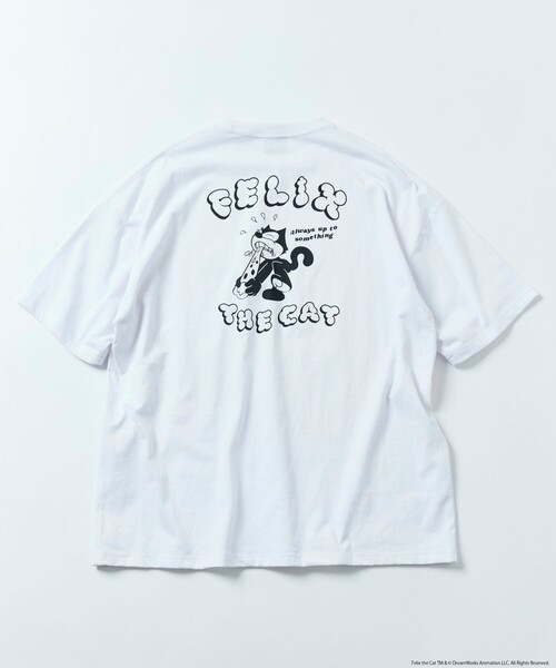 「FREAK'S STORE」 半袖Tシャツ MEDIUM ホワイト メンズ_画像6