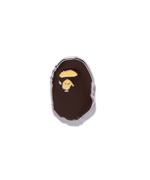 A BATHING APE（アベイシングエイプ） バッジ APE HEAD PINS