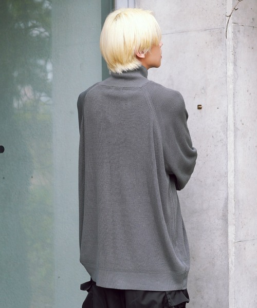 「G.O.C」 半袖ニット LARGE ブラック メンズ_画像9