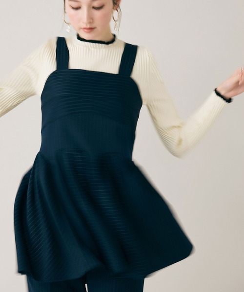 オーディア ミューズ（Audie a Muses）/ブラカップ風ビスチェ/ ストライプ Audie a Muses（オーディア ミューズ） ブラカップ風ビスチェ