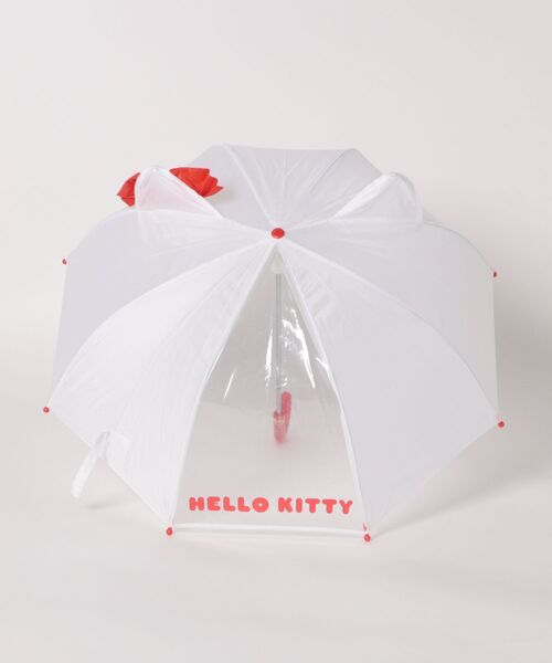 激レア 新品 ハローキティ ようこそ日本へ 根付け 傘 かさ 2012年 ご当地 sanrio（サンリオ） 傘 ハローキティ 耳付カサ 47cm キッズ 子供