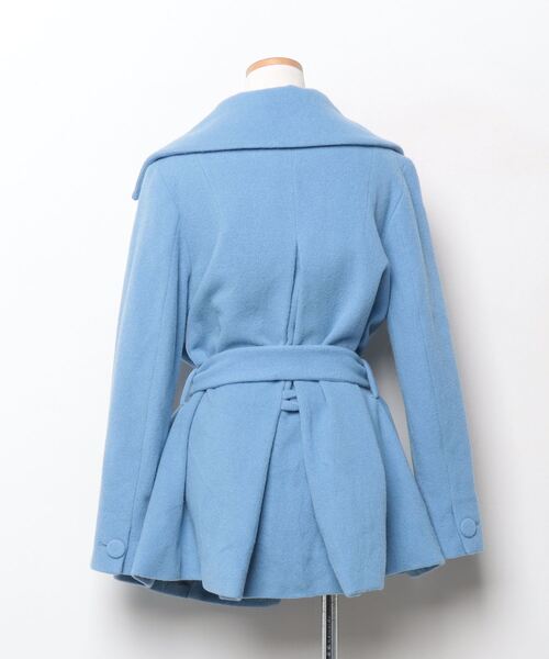「DEICY」 コート FREE ブルー レディース_画像2