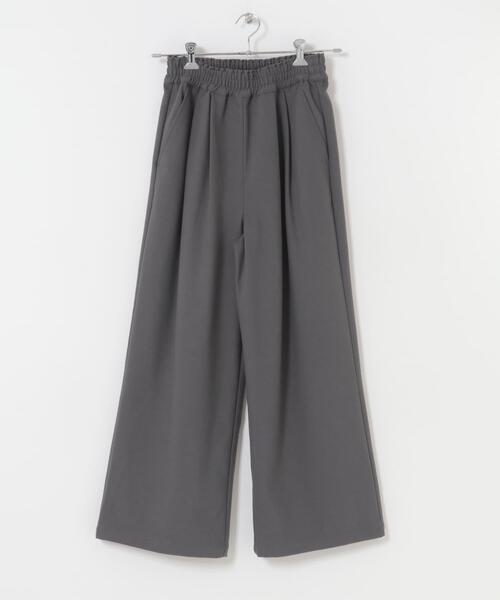 URBAN RESEARCH Sonny Label パンツ 裏起毛イージーワイドパンツ