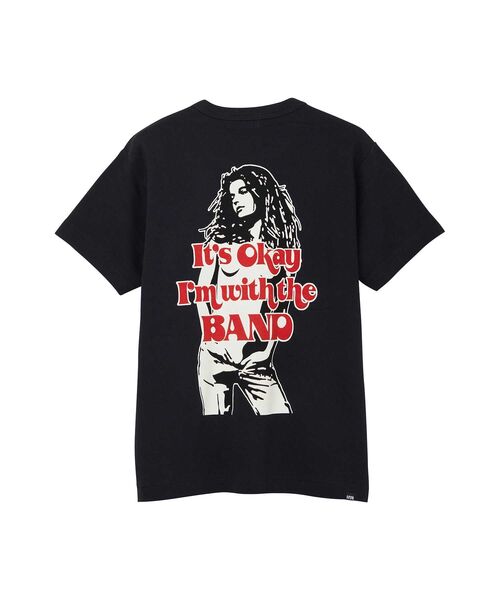 HYSTERIC 半袖Tシャツ 黒 LADYLAND ACADEMY Tシャツ|HYSTERIC GLAMOUR MEN | HYSTERIC GLAMOUR