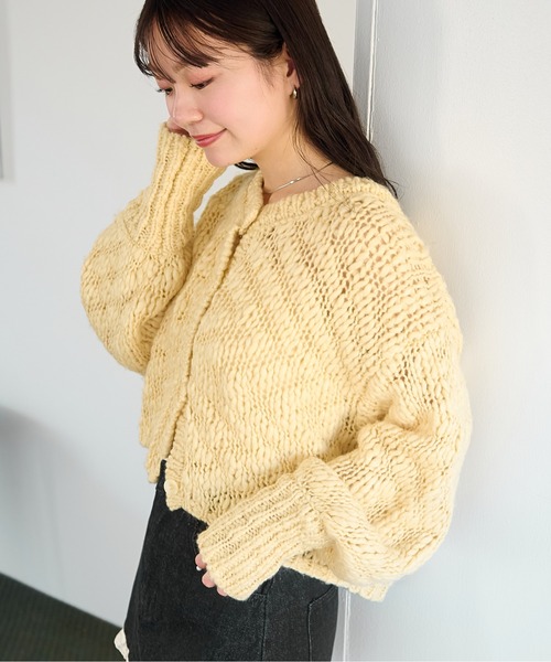 Kastane（カスタネ） ニット セーター 「4色展開」BIGスラブニット  