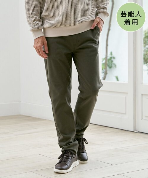 ikka（イッカ） パンツ 「芸能人着用」GOKU楽パンツ EASY STRETCH 起毛