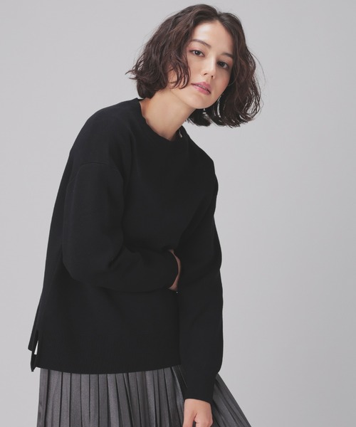 「GLACIER lusso」 長袖ニット M アイボリー レディース_画像8