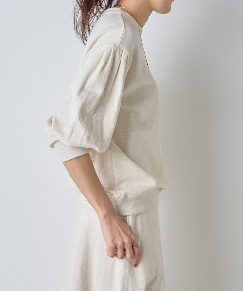 BEARDSLEY（ビアズリー） スウェットカットソー FREE アイボリー