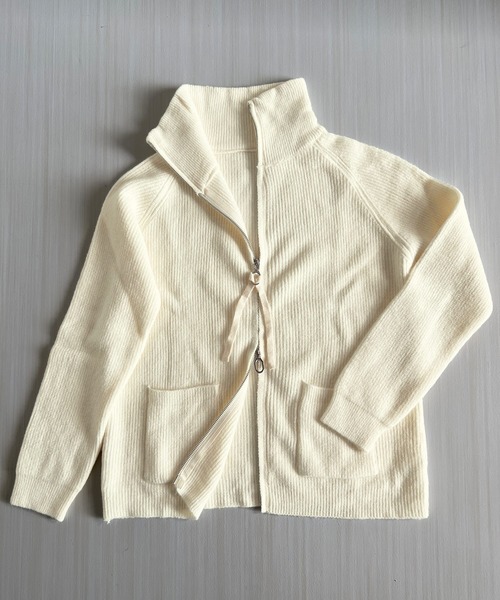 DiamondHearts（ダイヤモンドハーツ） ニット セーター ダブルジップ