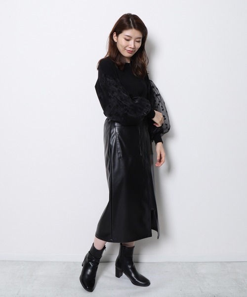 「Re.Verofonna」 長袖ニット MEDIUM ベージュ系その他 レディース_画像4