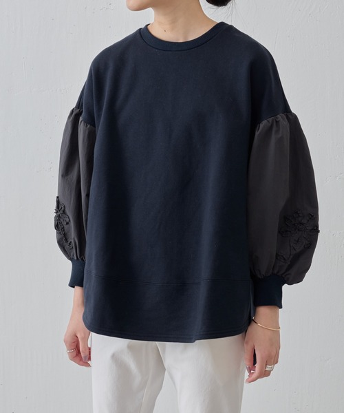 BEARDSLEY（ビアズリー） スウェットカットソー FREE ネイビー