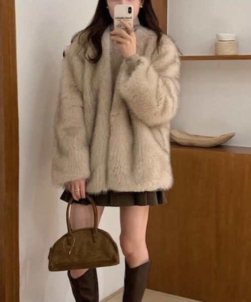 コート アウター ロングフリースコート レディース : ZOZOTOWN Yahoo